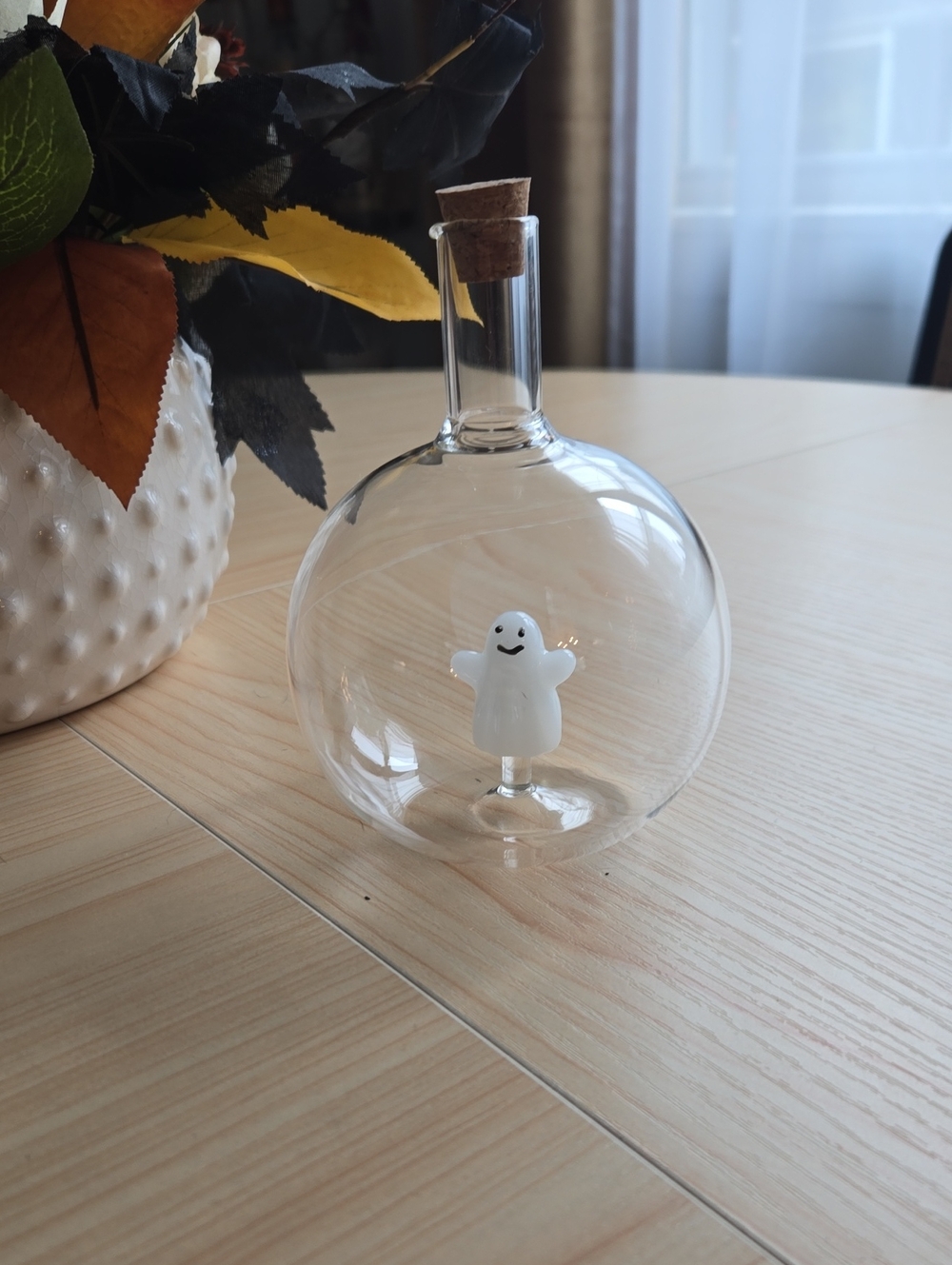 The Cutest Little Ghost Glass Decor